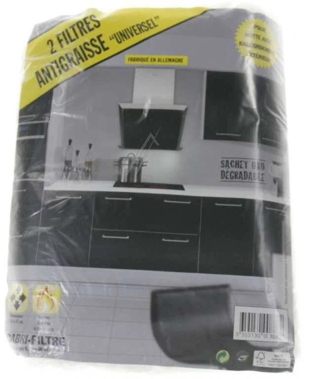 Riebalų filtras 1140x470x3mm 150g S252288