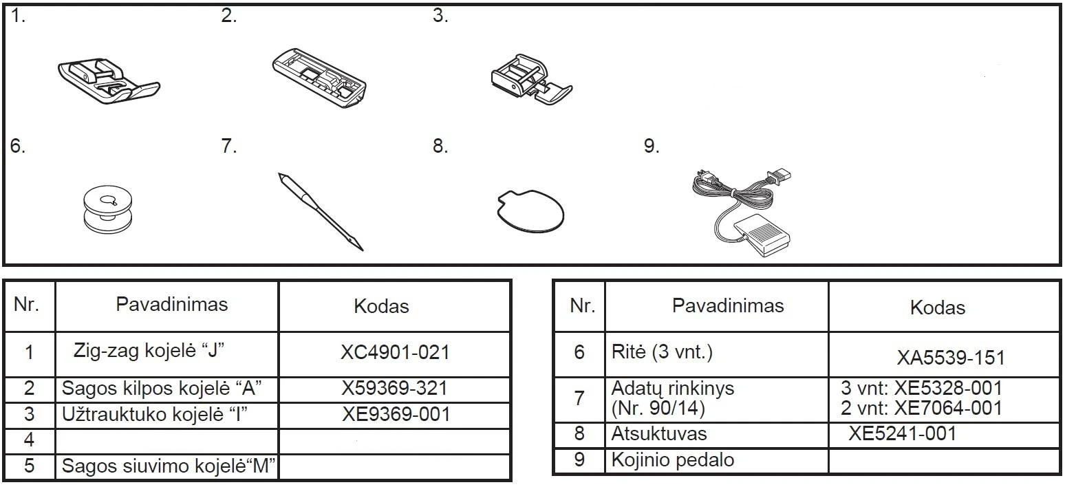Siuvimo mašina Brother KE14S