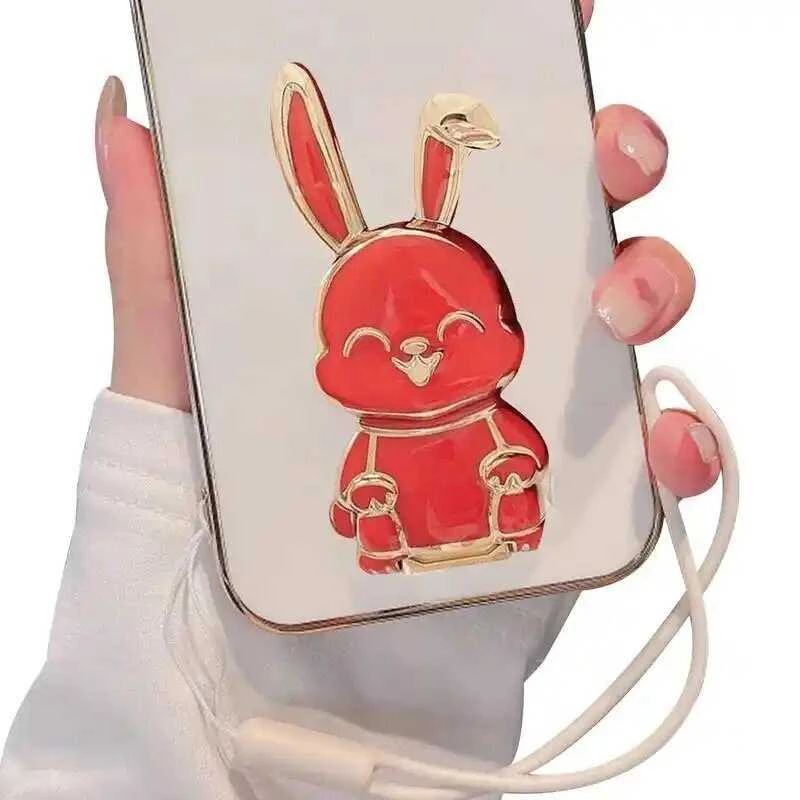 Telefono laikiklis Raudonas kiškutis