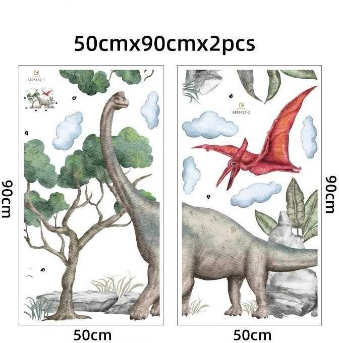 Vaikiškas sienų lipdukas Dinozauras