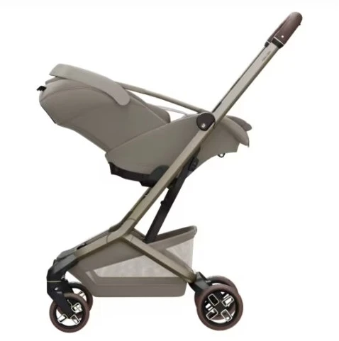 Automobilinė kėdutė Maxi Cosi Coral Slide Pro 40-87cm (0-13kg) i-size Sapphire Sand + isofix + strype