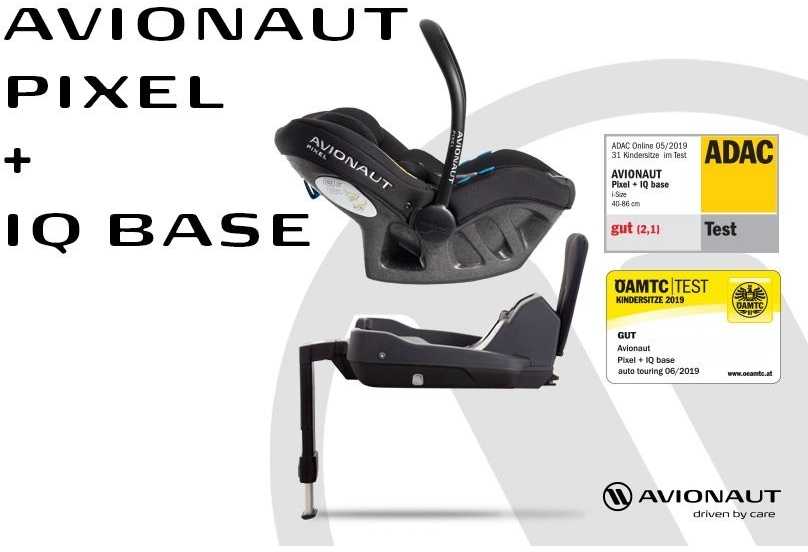 Automobilinės kėdutės Avionaut Pixel, Aerofix, Aerofix RWF IQ isofix bazė