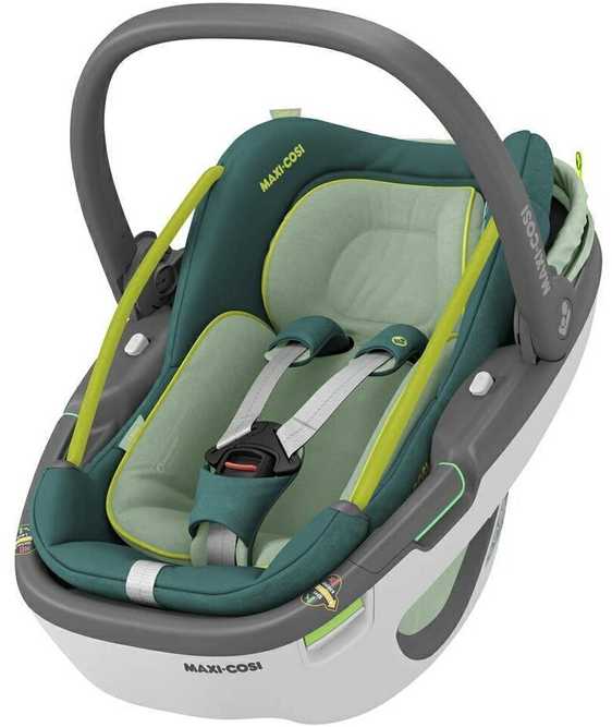 Maxi-Cosi Coral 360 automobilinė kėdutė + FamilyFix 360 Bazė - Essential Neo Žalias 0-13 kg