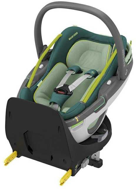 Maxi-Cosi Coral 360 automobilinė kėdutė + FamilyFix 360 Bazė - Essential Neo Žalias 0-13 kg
