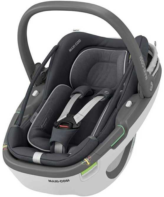 Maxi-Cosi Coral 360 i-Size automobilinė kėdutė Essential Graphite 0-13 kg