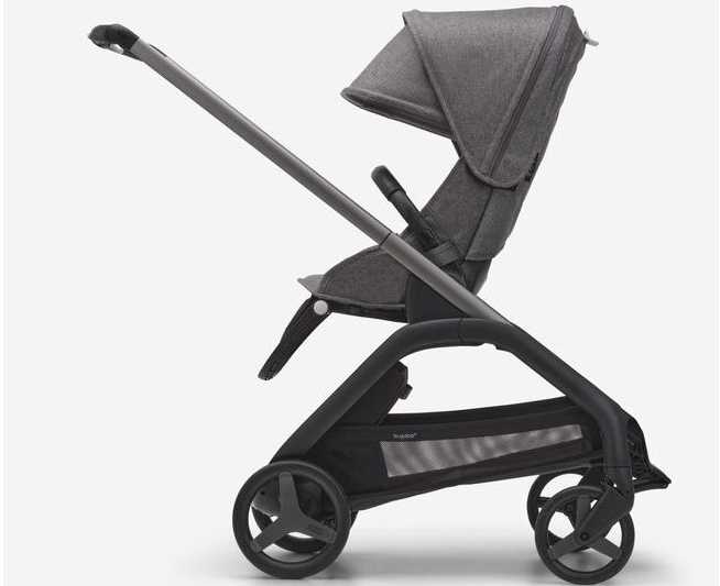 Sportinis vežimėlis Bugaboo Dragonfly Pilkas mélange pilkas