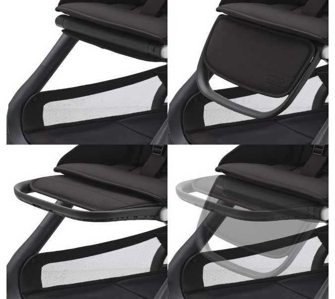 Universalus vežimėlio komplektas Bugaboo Dragonfly 2in1 Stormy Mėlyna/Midnight juodas/ juodas frame