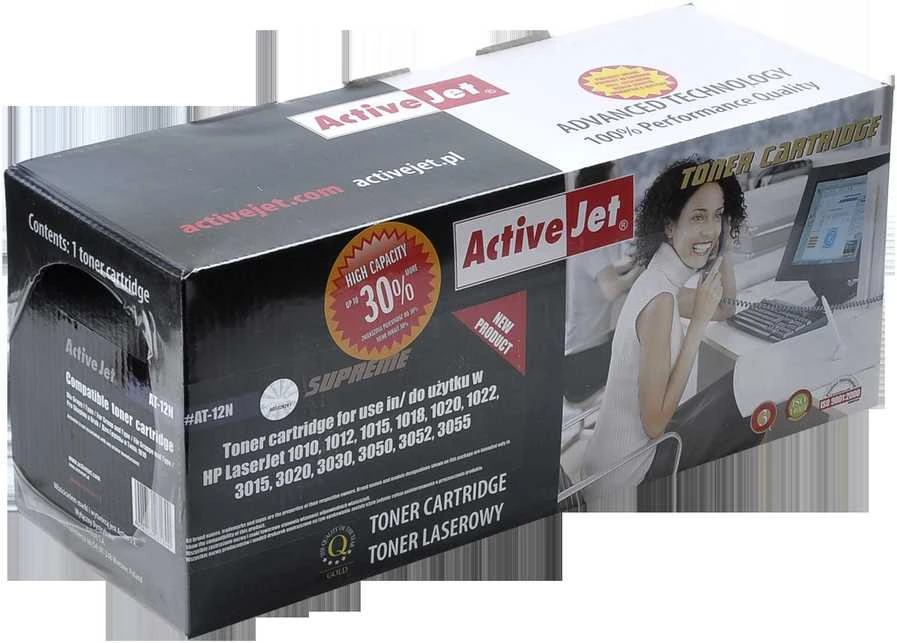 Tonerio Kasetė - Activejet ATH-12N Juoda 2300 Puslapių