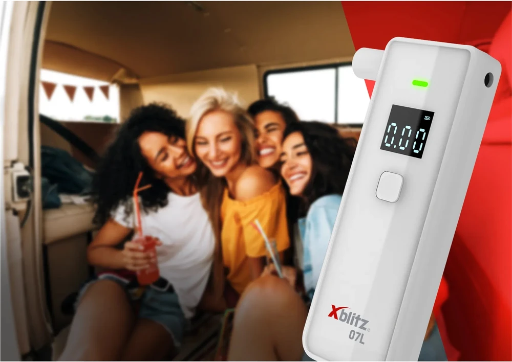 Alkotesteris XBLITZ 07L SEMICONDUCTOR BREATHALYZER