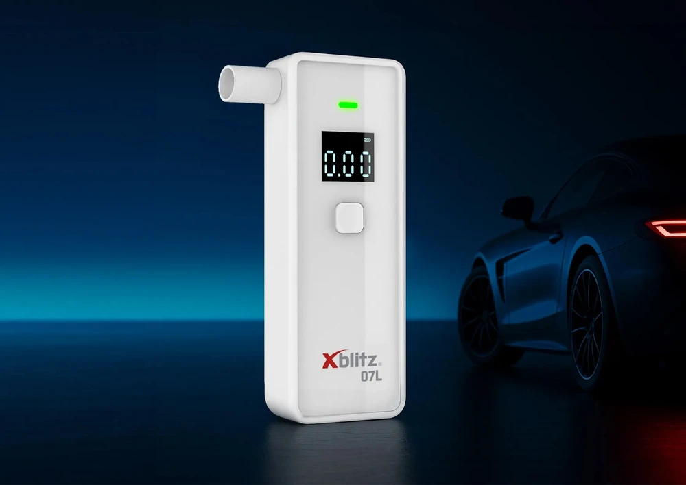 Alkotesteris XBLITZ 07L SEMICONDUCTOR BREATHALYZER