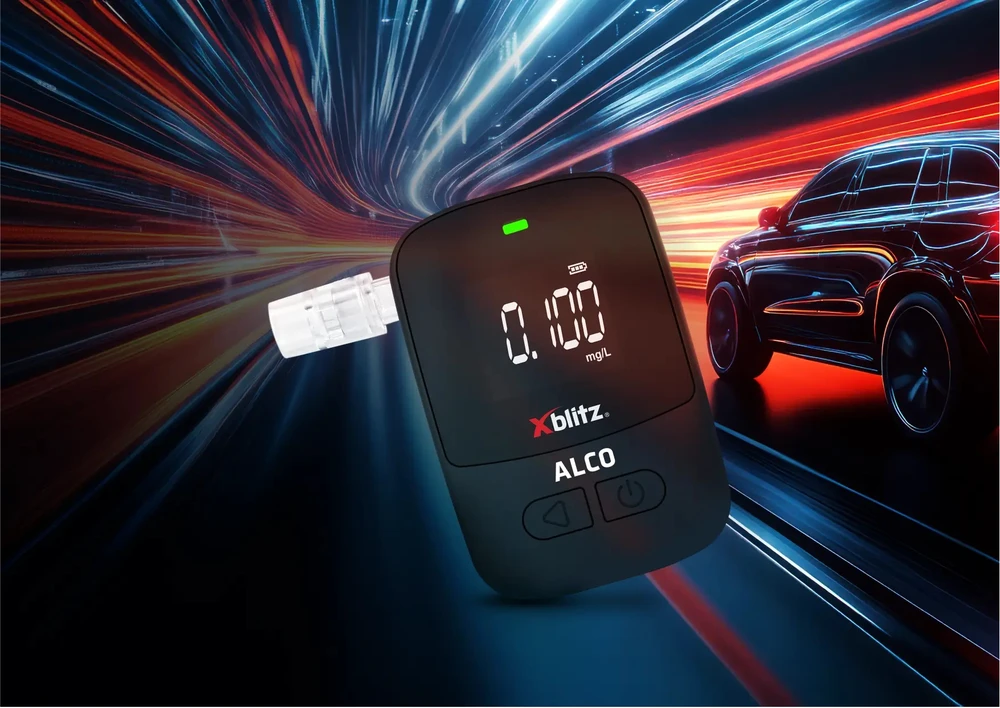 XBLITZ ALCO - Elektrocheminis alkotesteris