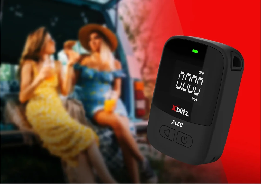 XBLITZ ALCO - Elektrocheminis alkotesteris
