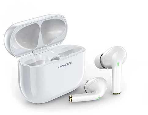 AWEI Bluetooth 5.0 T29 TWS ausinės + docking station juodos spalvos