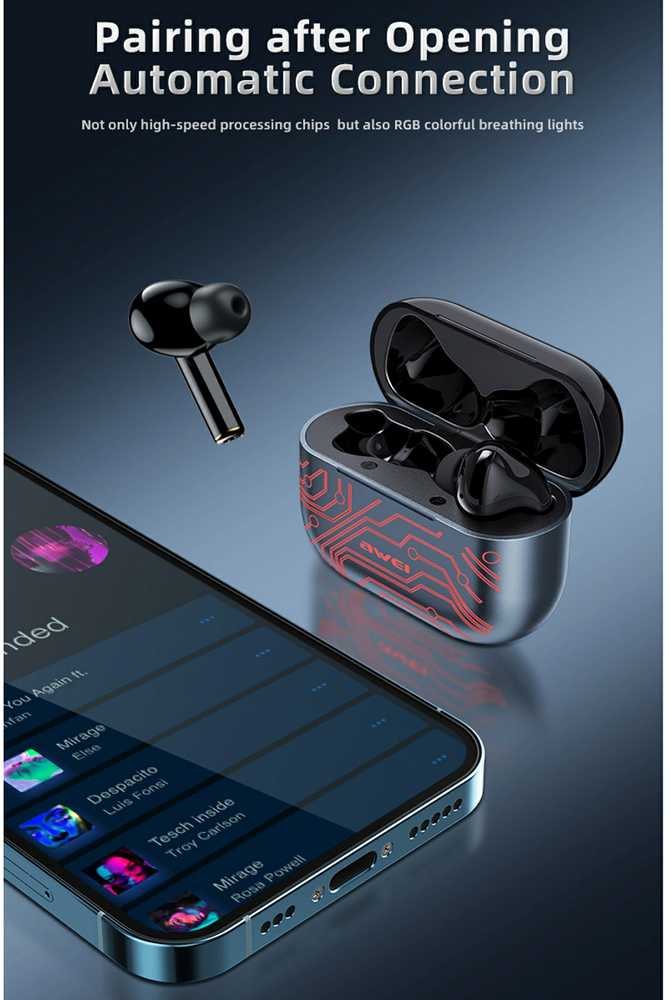 Ausinės Awei Earbuds T29 Pro