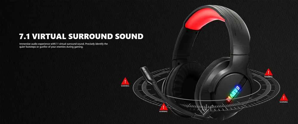 Ausinės su mikrofonu Marvo HG9065 7.1 surround USB