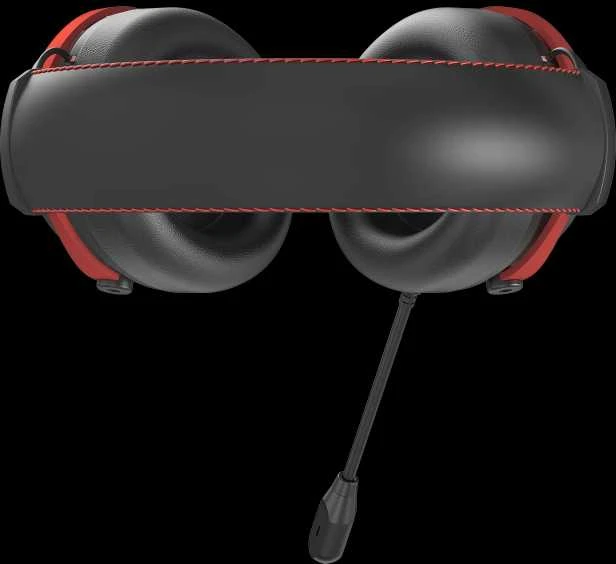MARVO HG9076 Tactic X Pro RGB laidinės žaidimų ausinės | Juodos