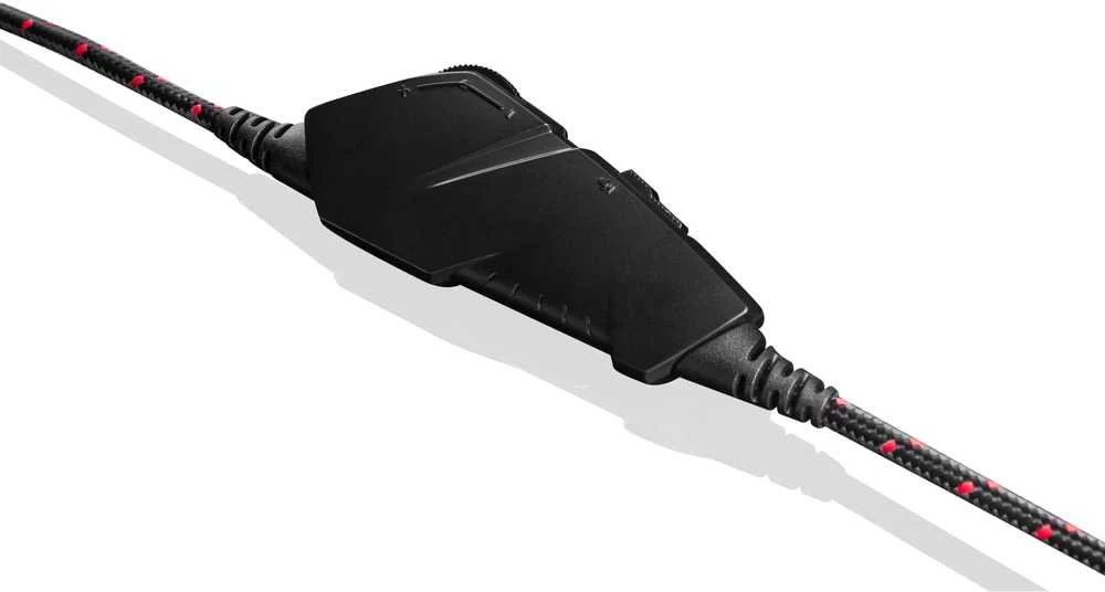 Žaidimų ausinės Modecom Volcano MC-839 Sword, LED, Juodos