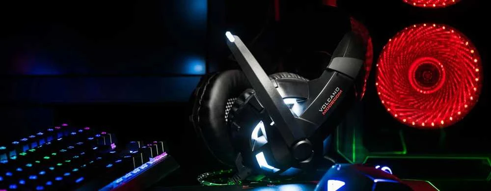 Modecom MC-849 SHIELD žaidimų ausinės su mikrofonu
