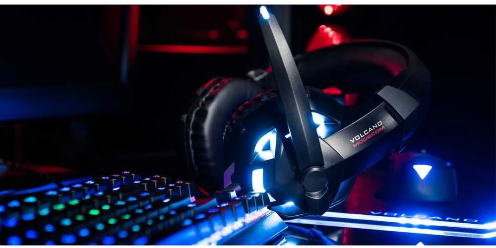 Modecom MC-849 SHIELD žaidimų ausinės su mikrofonu