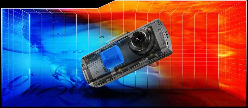DDPAI N1 Dual 1296p + 1080p Dash Camera - vaizdo registratorius su galinio vaizdo kamera