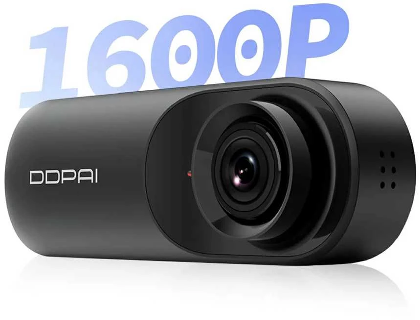 DDPAI Mola N3 Pro GPS Dual 2K 1600p + 1080p Dash Camera - vaizdo registratorius su galinio vaizdo kamera