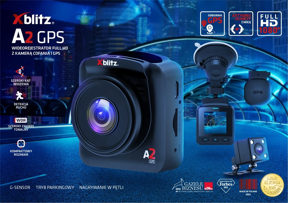 Aut. įraš. įr. Xblitz A2 GPS