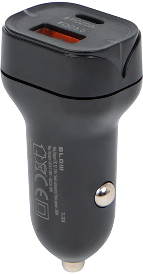 Blow USB-Cx2 50W G50B automobilinis įkroviklis