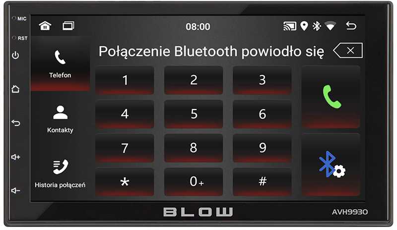 Automagnetola 78-320# Radijas BLOW AVH-9930 2DIN 7" GPS Android