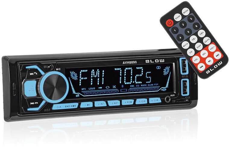 Automagnetola Radijas BLOW AVH-8890 MP3+REMOTE+BLUETOOTH