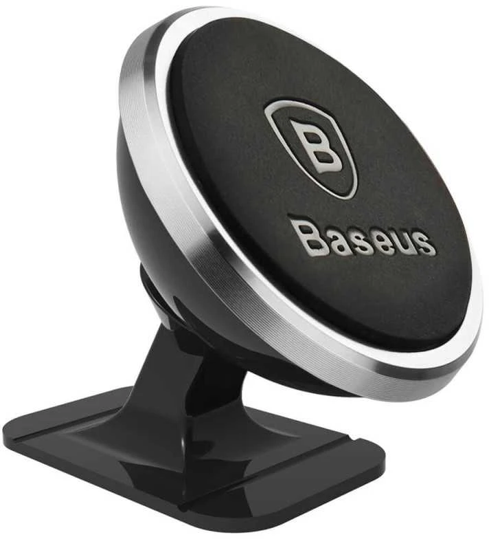 Baseus Magnetic automobilinis laikiklis išmaniajam telefonui (sidabrinis)