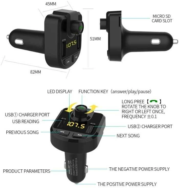 Blow FM moduliat. BT-36 2USB ,SD card support