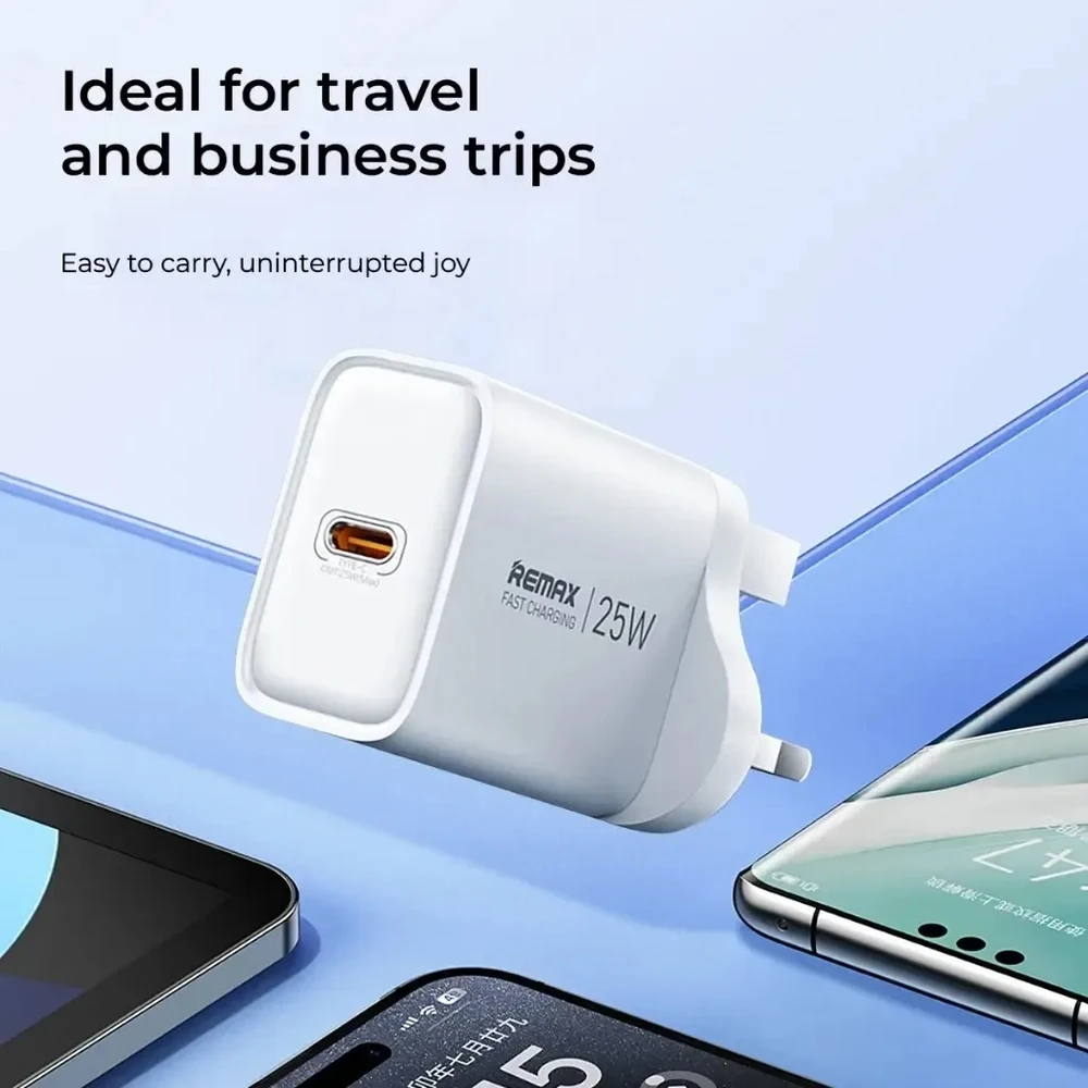 Įkroviklis Remax RP-U137 25W USB-C baltas