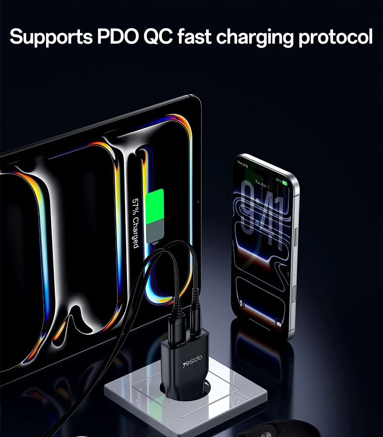 Buit.krov.Yesido YC112 20W 1XUSB 1XUSB-C