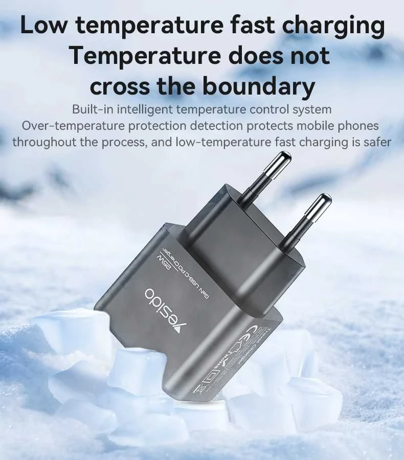 Buit.krov.Yesido YC62 GaN 25W 1XUSB-C