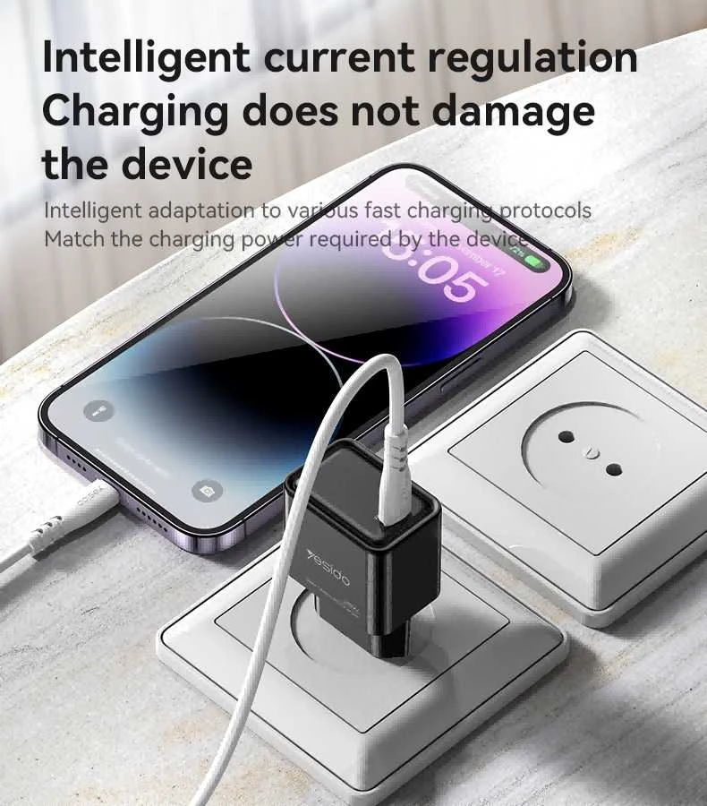 Buit.krov.Yesido YC62 GaN 25W 1XUSB-C