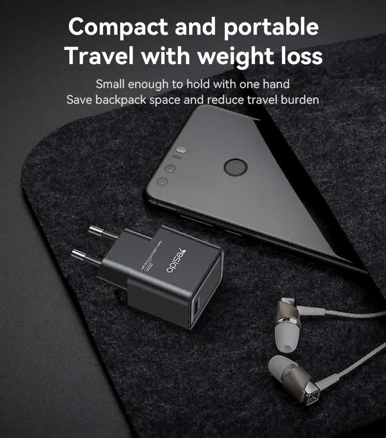 Buit.krov.Yesido YC63 GaN 30W 1XUSB-C