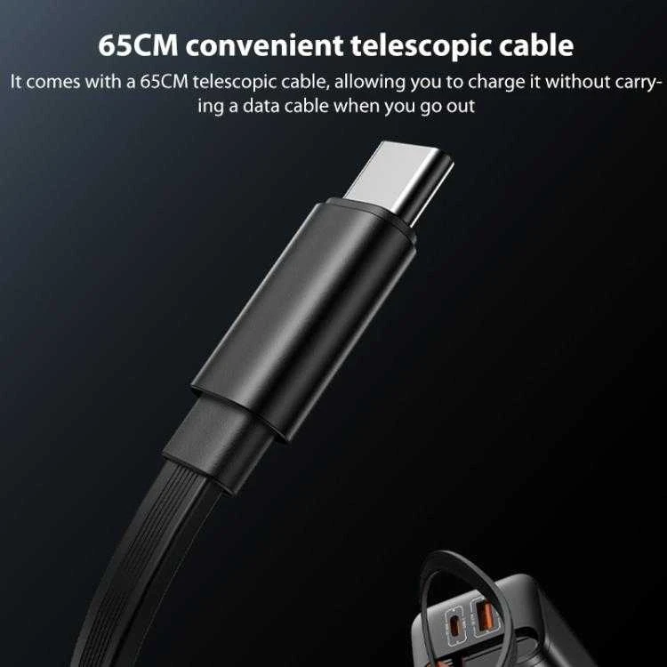 Buit.krov.Yesido YC99 40W GaN USB+Type-C + USB-C kab.