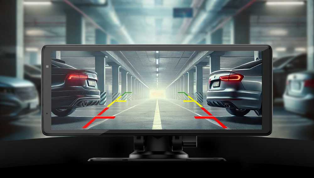 Automagnetola Car play Nexadio CC250 su registratoriumi