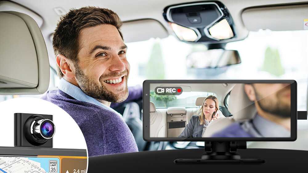 Automagnetola Car play Nexadio CC250 su registratoriumi
