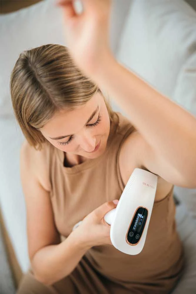 Beautifly B-Shine Ice epiliatorius kūnui IPL, veidui, bikinio sričiai ir pažastims