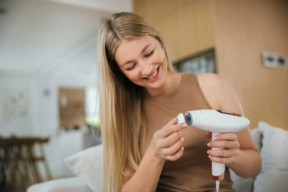 Beautifly B-Shine Ice epiliatorius kūnui IPL, veidui, bikinio sričiai ir pažastims