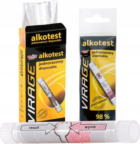 Blow Vienkartinis alkotesteris - VIRAGE aprašymas - Prekės nuotrauka