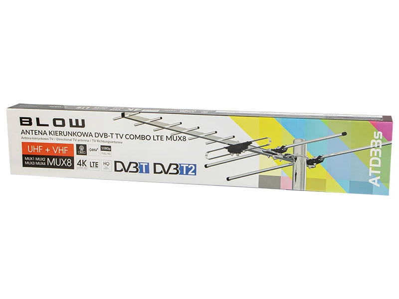 Anten.Blow DVB-T ATD33S VHF/UHF MUX8 / 21-043 aprašymas - Prekės nuotrauka