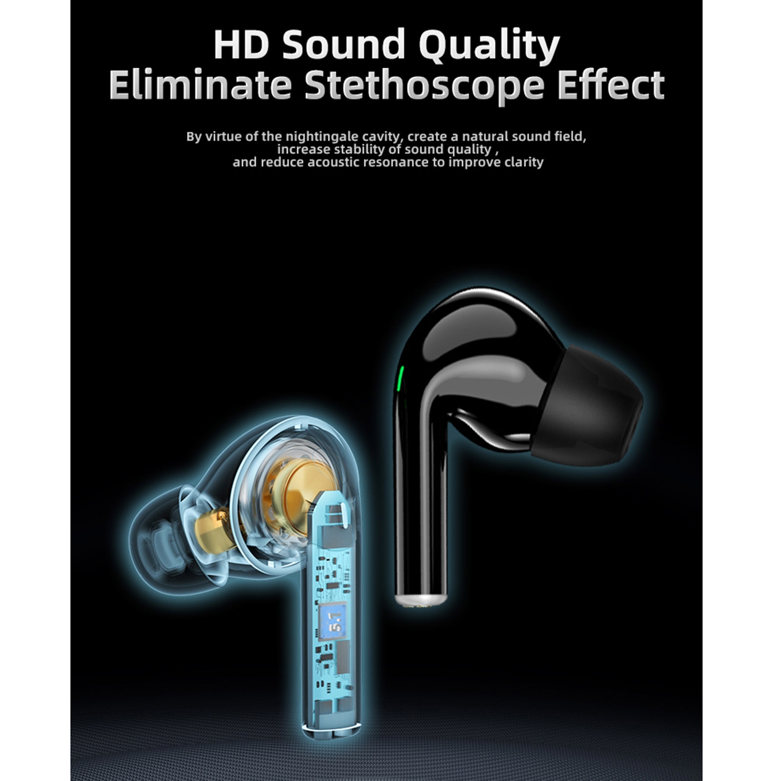 Ausinės Awei Earbuds T29 Pro aprašymas - Prekės nuotrauka
