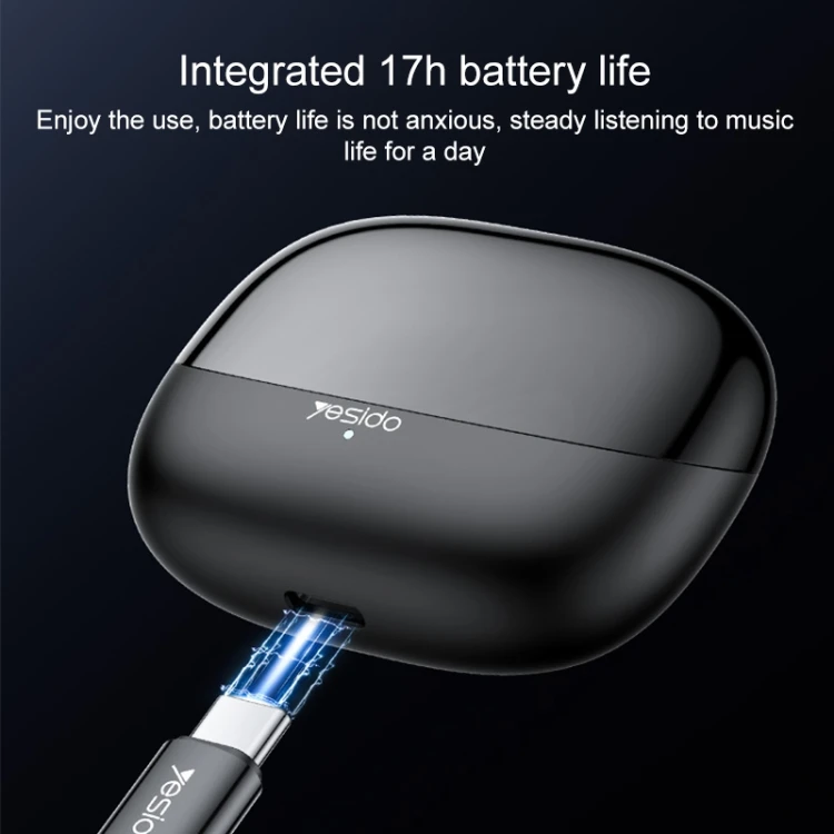 Ausinės Yesido TWS26 BT 5.3 250mAh aprašymas - Prekės nuotrauka