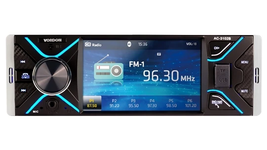 Automagnetola Vordon AC-3102B Jukon aprašymas - Prekės nuotrauka