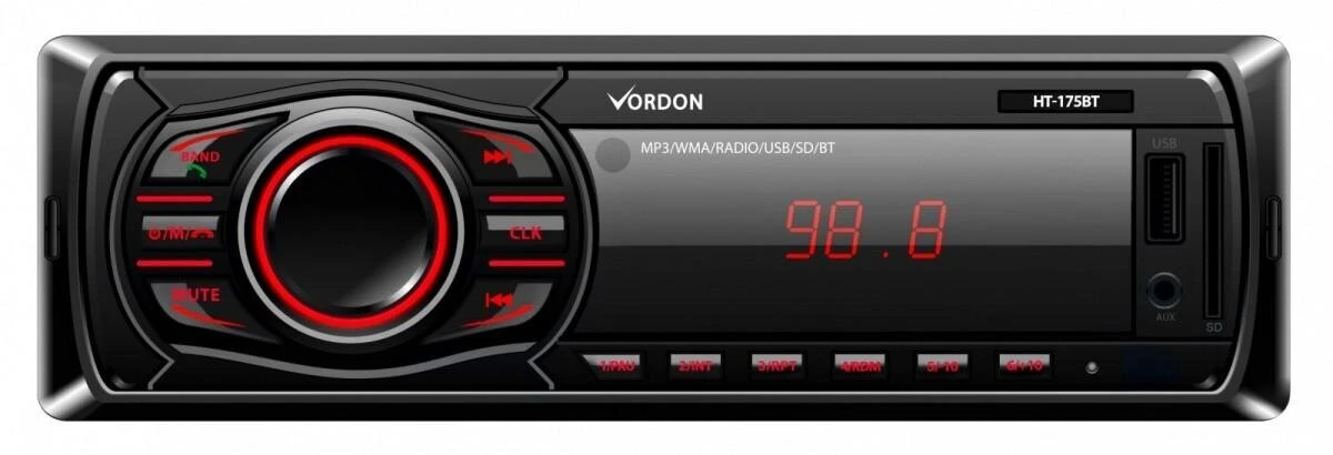 Automagnetola Vordon HT-179Z aprašymas - Prekės nuotrauka