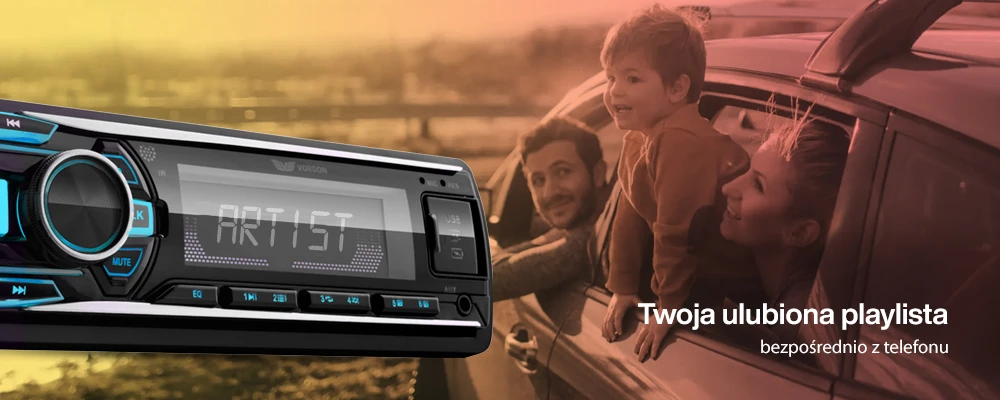 Automagnetola Vordon HT-202 aprašymas - Prekės nuotrauka