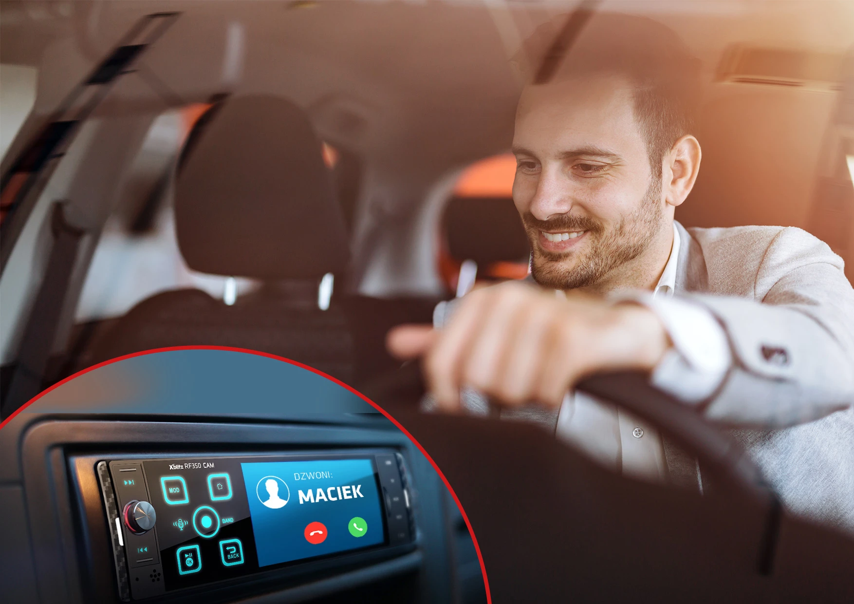 Automagnetola Xblitz RF350 aprašymas - Prekės nuotrauka