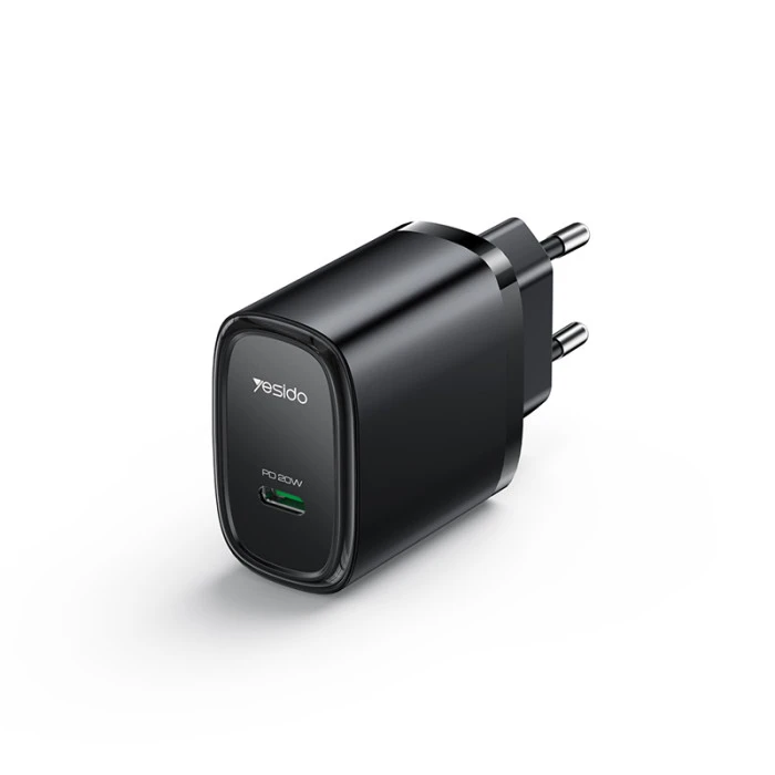 Buit.krov.Yesido YC57 QC 20W 1XUSB-C + C to L kab. aprašymas - Prekės nuotrauka